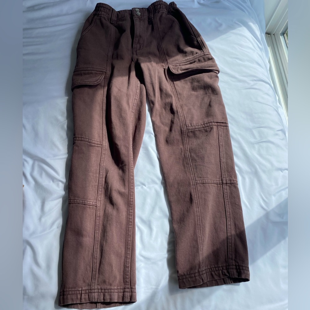 PacSun Cargo Jeans | Size: S | Color: Brown